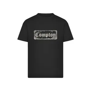 Oversized T-shirt Mister Tee Compton License Plate image-0