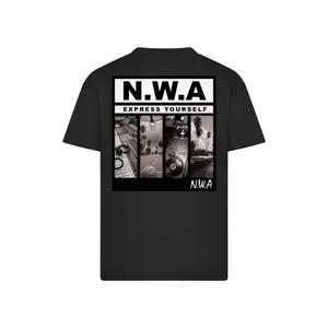 Oversized T-shirt Mister Tee N.W.A Express Yourself image-2