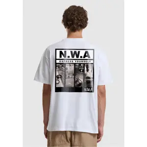 Oversized T-shirt Mister Tee N.W.A Express Yourself image-3