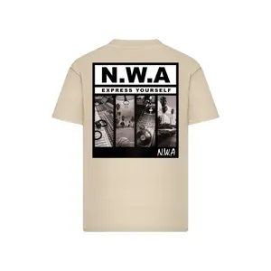 Oversized T-shirt Mister Tee N.W.A Express Yourself image-2