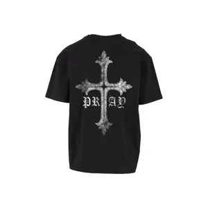 T-shirt Mister Tee Vintage Pray Cross image-3