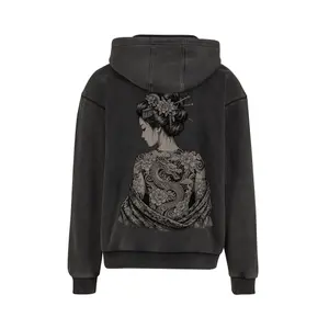 Hooded Sweatshirt Mister Tee Sacred Skin image-3