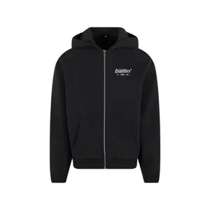 Sudadera con capucha y cremallera Mister Tee Always Ballin image-2