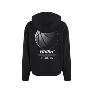 Sudadera con capucha y cremallera Mister Tee Always Ballin image-3