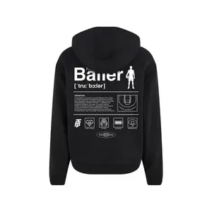 Sudadera con capucha y cremallera Mister Tee True Baller Definition image-3