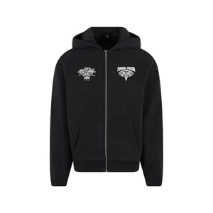 Sudadera con capucha y cremallera Mister Tee Tunnel Vision Vibes image-2