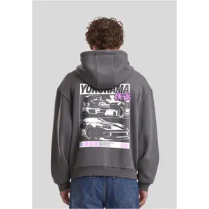 Sudadera con capucha y cremallera Mister Tee Yokohama Race Two image-1