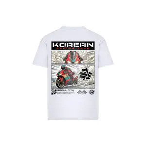 Camiseta oversize Mister Tee Korean Racing Team image-3