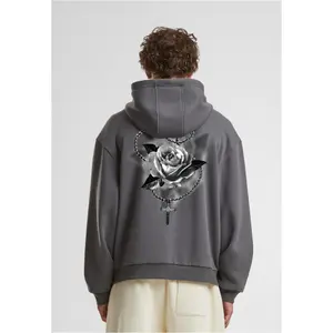 Zippes kapucnis pulóver Mister Tee Cross Rosary image-1
