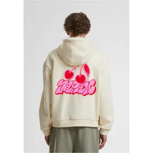 Sudadera con capucha y cremallera Mister Tee Pink Cherries image-1
