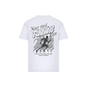 T-shirt oversize Mister Tee Never Tired Running Team image-3