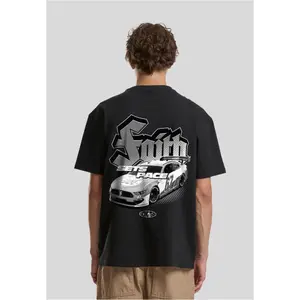 Vintage Oversized T-Shirt Mister Tee Faith Sets Pace image-1