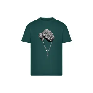 Loose T-shirt Mister Tee Faith Meets Strength image-2