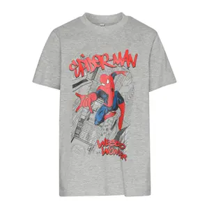 T-shirt de criança Mister Tee Spiderman Comic image-3