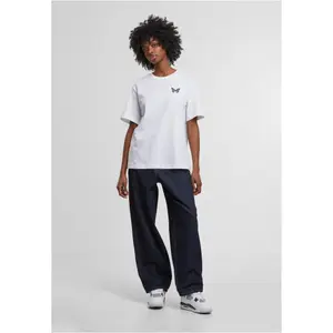 Women's T-shirt Mister Tee Butterfly EMB image-2