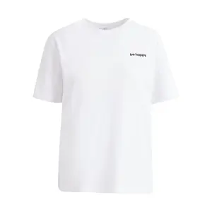 T-shirt Mister Tee Be Happy Wording EMB