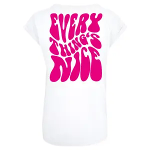 Women's long-shoulder T-shirt Mister Tee Everything Is Nice image-1