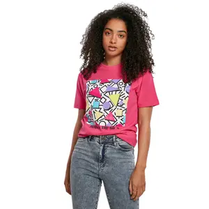 T-shirt i stor størrelse til kvinder Mister Tee Geometric Retro image-0