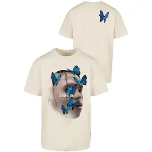 Oversized T-shirt Mister Tee Le Papillon image-2