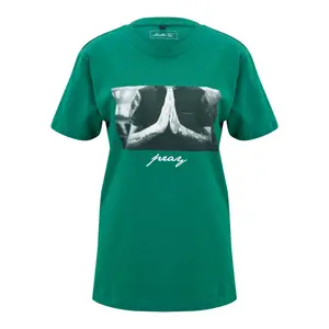 T-shirt de mulher Mister Tee Pray image-0