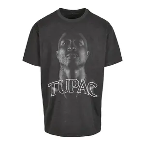 T-shirt sobredimensionada Mister Tee Tupac Up image-0