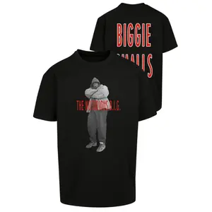 Oversized T-shirt Mister Tee Biggie Smalls Concrete image-2