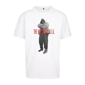 Oversized T-shirt Mister Tee Biggie Smalls Concrete image-0