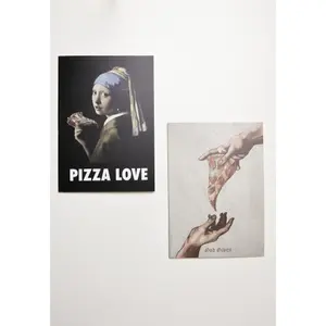 livres d'exercices Mister Tee Pizza Art (x2)