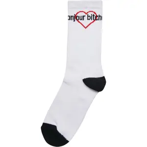 Football Socks Mister Tee Bonjour Bitches (x3) image-1