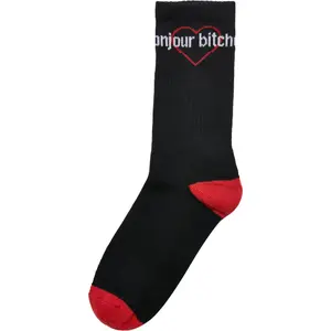 Football Socks Mister Tee Bonjour Bitches (x3) image-2