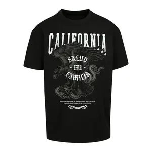 Oversized T-shirt Mister Tee La Familia image-0