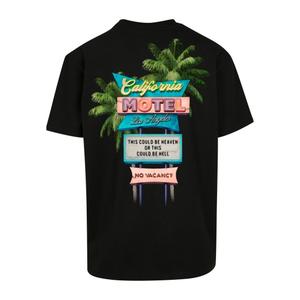Oversized T-shirt Mister Tee California Motel image-1