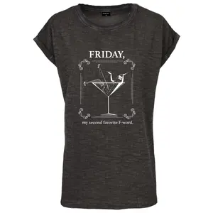 T-shirt til kvinder Mister Tee F-Word image-0