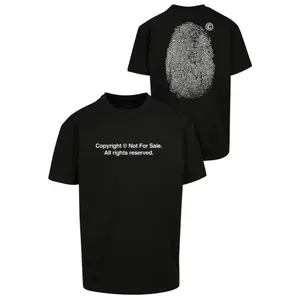 T-shirt sobredimensionada Mister Tee Fingerprint image-2