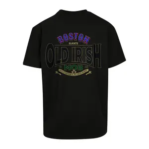 Oversized T-shirt Mister Tee Old Irish Mob image-1