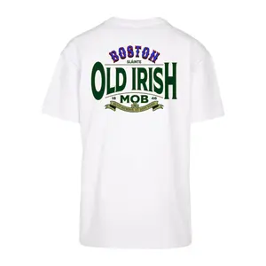 Oversized T-shirt Mister Tee Old Irish Mob image-1