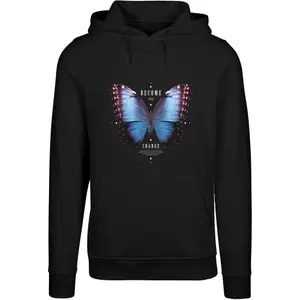 Hooded sweatshirt Mister Tee Become The Change Butterfly image-0