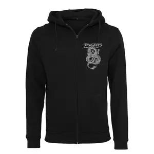 Zip-up hoodie Mister Tee Dragons Never Die Heavy image-0