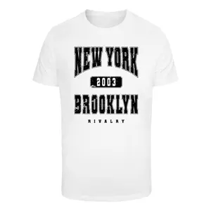 T-shirt Mister Tee Brooklyn College Style image-0