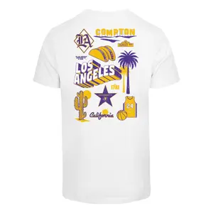 Printed T-shirt Mister Tee LA City image-1