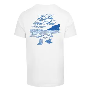 T-shirt Mister Tee La Vita E Breve image-1