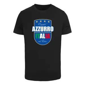 T-shirt Mister Tee Azurro Italia image-0