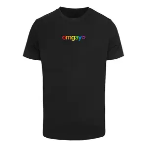 T-shirt Mister Tee OMGay Rainbow Pride image-0