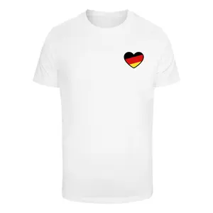 T-Shirt Mister Tee Heart Flag image-0