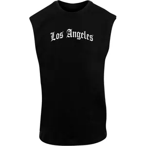 Ujjatlan póló Mister Tee Los Angeles Wording image-0