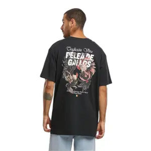 Oversized T-shirt Mister Tee Pelea De Gallos image-3