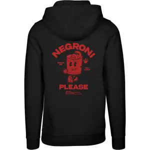 Hooded sweatshirt Mister Tee Negroni Please image-1