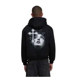 Hooded sweatshirt Mister Tee Innocent Face image-4