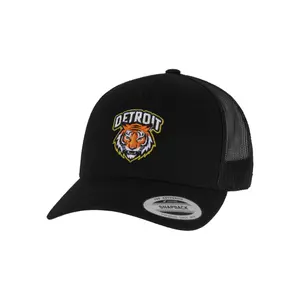 Trucker cap Mister Tee Detroit Tiger Head image-0