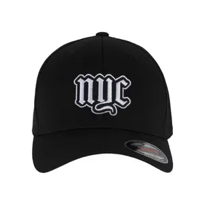 Καπέλο μπέιζμπολ Mister Tee NYC Patch Wooly Combed image-1